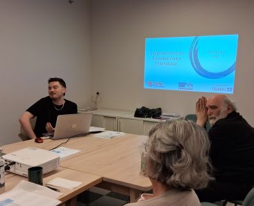 Émile Bérard, intervenant en soutien communautaire à la FOHM.